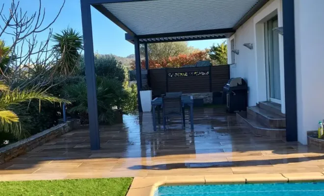 Installation de pergolas bioclimatique motorisé, Saint Raphael, Alu Def Service